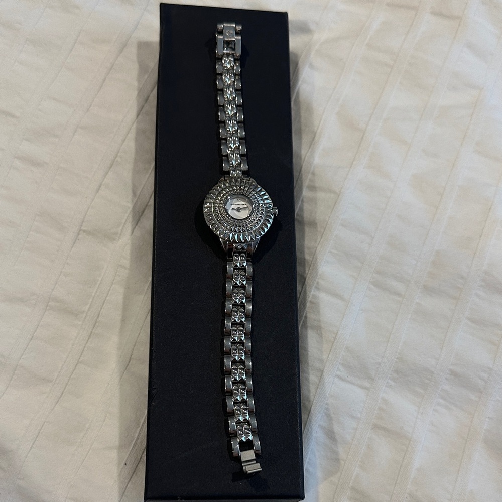 Elegant Silver Women's Watch